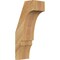 Ekena Millwork 4"W x 6"D x 14"H Balboa Rough Sawn Knee Brace, Western Red Cedar BRC04X06X14BOA00RWR - alternate 1